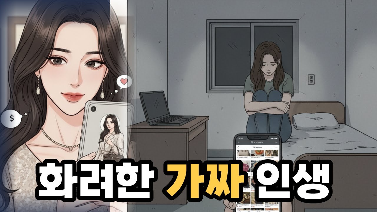 인스타 허세로 시작된 연애.. 결국