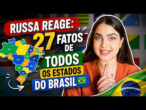 RUSSIAN REACTS: 27 facts from ALL states of Brazil 🇧🇷