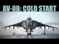 AV-8B Harrier: Cold Start & Alignment(SEA/Carrier) Tutorial | DCS WORLD