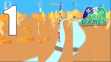 Tower Run Gameplay Walkthrough #1 (Android, IOS)