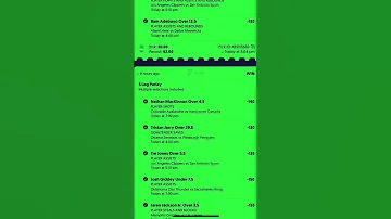Cashing Out These Parlays Nba Nhl Fliff Bets Green 