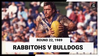 South Sydney Rabbitohs v Canterbury Bulldogs | Round 22, 1989 | Match Replay | NRL Throwback