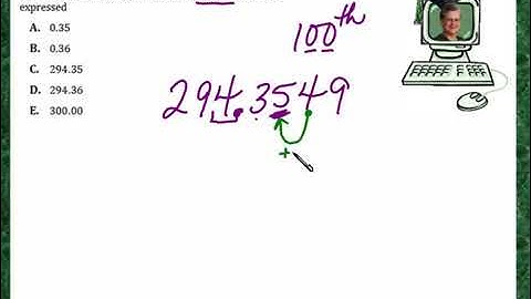Praxis Application NT015  Round off decimal numbers