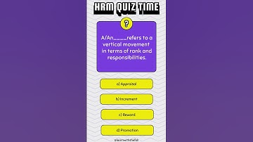 HRM Multiple Choice Questions: Test Your Knowledge! #hrm #humanresourcemanagement