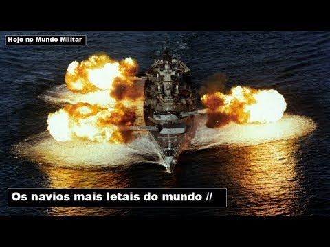 Vídeo: Os Maiores Navios De Guerra