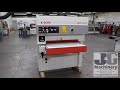 Scm sandya 1s cs 95 wide belt sander  j  g machinery inc