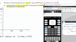 IB Math HL May 2019 Q10c Paper 2 TZ1