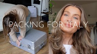 PACK WITH ME FOR ITALY | Amy Beth