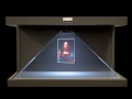 Rotating crystal Orb. Salvator Mundi (Leonardo da Vinci) | 3D Hologram