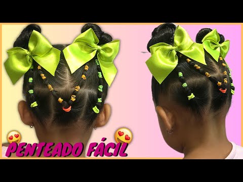 Penteado Infantil fácil para festas e passeios, Party Hairstyle for Girls, Penteado Infantil Fácil para Festas e Passeios. Party Hairstyle for  Girls., By Mania de Penteado