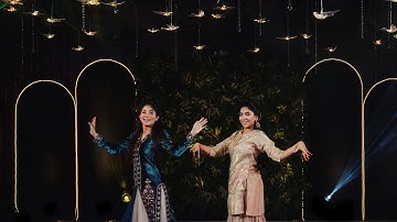 Sisters Grace: Pooja Kannan & Sai Pallavi’s Enchanting Dance at the Sangeet