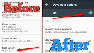 How To Enable Developer Option In Android Developer Option Technical Abdullah