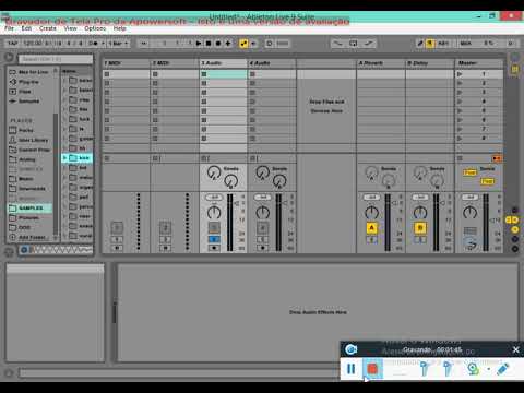 Como usar o ableton live l ableton live tutorial controlar volume do ...