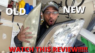 Evan-Fischer Headlight Set Compatible with 2000-2005 Mercury Sable REVIEW/INSTALL!!!!