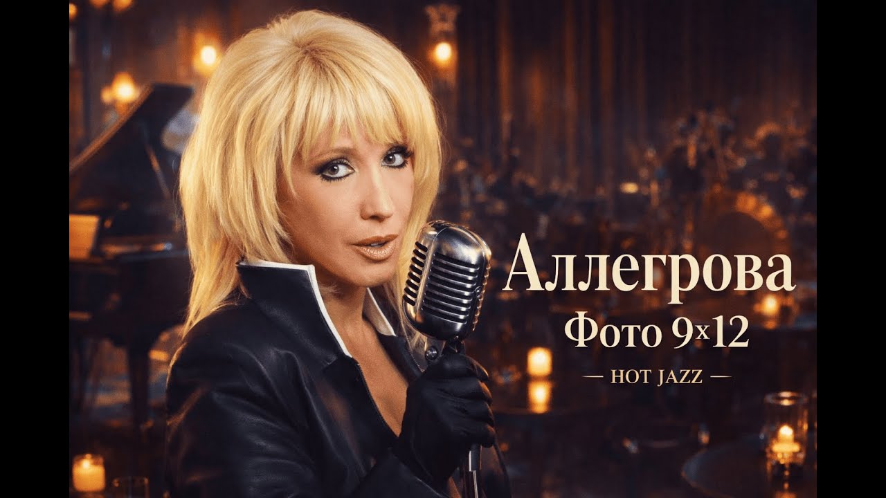 📸🎷 Аллегрова — «Фотография 9×12» | Noir Blues