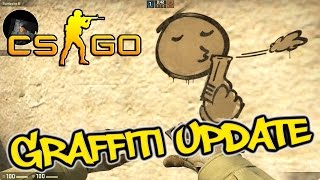 CS:GO GRAFFITI UPDATE «CounterStrike GO» Release Notes for 10/6/2016