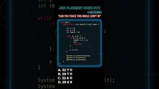 Tricky Java Output 🔥 While Loop + Continue + Post-Increment #172