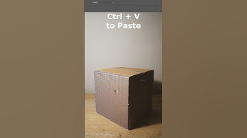Thumbnail of Box Mockup | Vanishing point Photoshop tutorial #shorts #youtubeshorts #photoshop