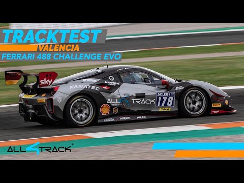 TRACKTEST | Ferrari 488 Challenge Evo | Circuit Valencia | Driver: D. Schwerfeld @Heavyfield
