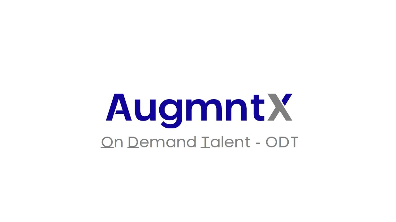 AugmntX - On Demand Talent Dashboard Walkthrough