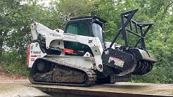 114 Skidsteer Forestry Tool Demo by Drimby’s Tree Service - Part 1