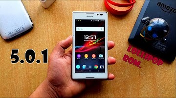 Android 5.0.1 on Sony Xperia C..(2015).!