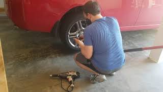 Swapping Wheels on a 2005 Acura TSX