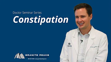 Doctor Seminar Series - Constipation