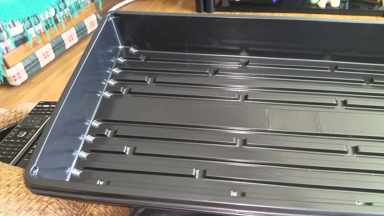 Cheap growing trays from YouTube