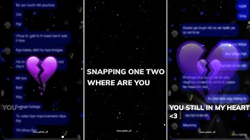 Snapping one, two 🖤💜 New preset xml  chats #viral #preset #snap