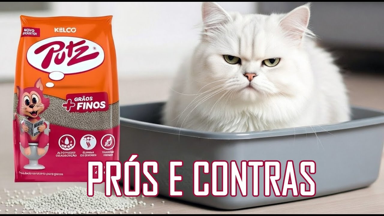 AREIA PARA GATOS PUTZ GRÃOS + FINOS  - Gatil Hauser