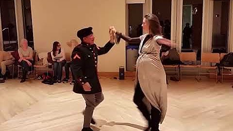 Salsa On2 Intermediate Turn Pattern Partnerwork by Sergio and Sheena #91