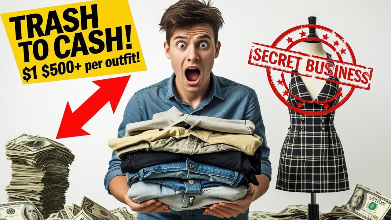 "Upcycled Fashion Empire Turn Old Clothes into Cash!" YouTube
