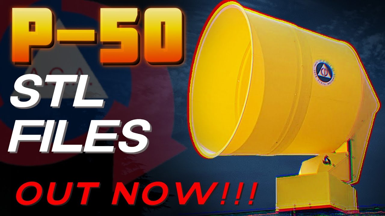 MINI P-50 STL FILES ARE ON PRINTABLES!!!