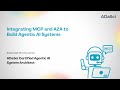 Integrating MCP and A2A to Build AI Systems | ADaSci Certified Agentic AI System Architect