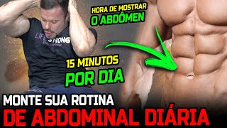 ABDOMINAIS EM CASA - APENAS 15 MINUTOS POR DIA !!!