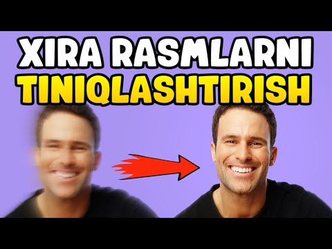 ESKI, HIRA, SIFATSIZ BO’LGAN RASMLARNI TINIQLASHTIRISH // SIFATLI QILIB O’ZGARTIRISH !!!