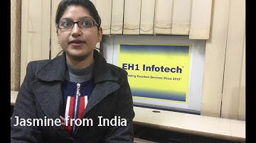 Web Designing Training in Chandigarh feedback by Jasmine about EH1-Infotech Cybersecurity