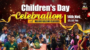 Children’s Day Celebration 2025 with MKC 🥳🥳 दिल तो बच्चा है जी ❤️|| Join us in MASTI 🎉😍 #baldiwas