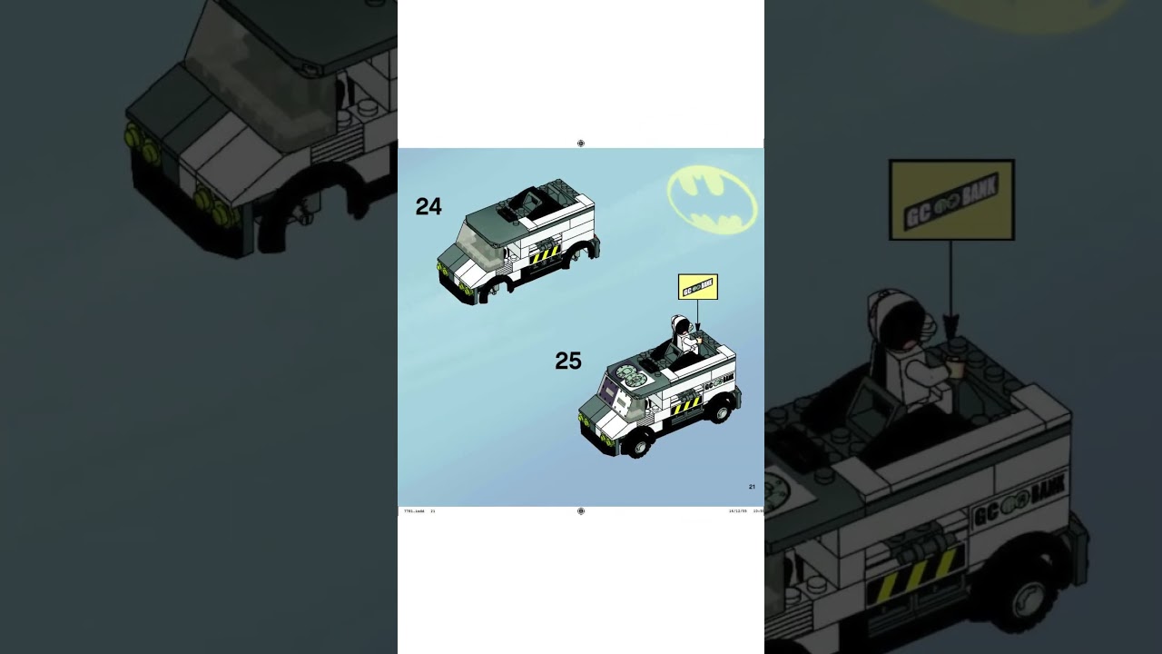 LEGO INSTRUCTIONS LEGO 7781 The Batmobile: Two-Face’s Escape 🚗🃏 | Classic Gotham Chase Action!