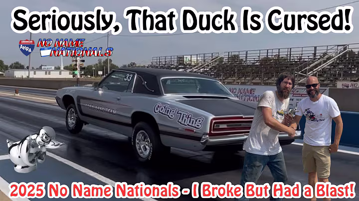 Seriously, That Duck is Cursed! 2025 No Name National Was a Blast! #friends 