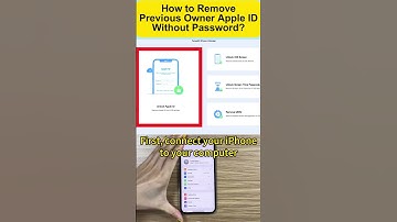 How to Remove Previous Owner Apple ID Without Password