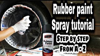 Spray Rim Guna Rubber Paint