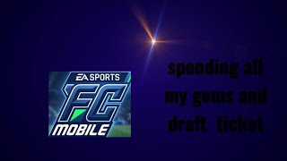 Spending 77 thousands gems and draft ticket 