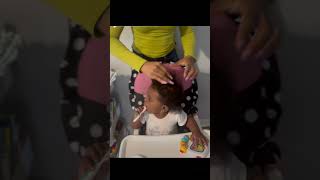 Hair growth routine for my 10 month old ❤️ momlife motherhood babygirl