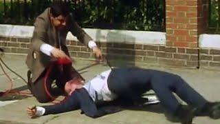 Bean shocks Man To Life | Mr. Bean Official