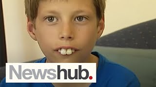 Boy bullied for buck teeth gets new smile after donations pour in | Newshub screenshot 2