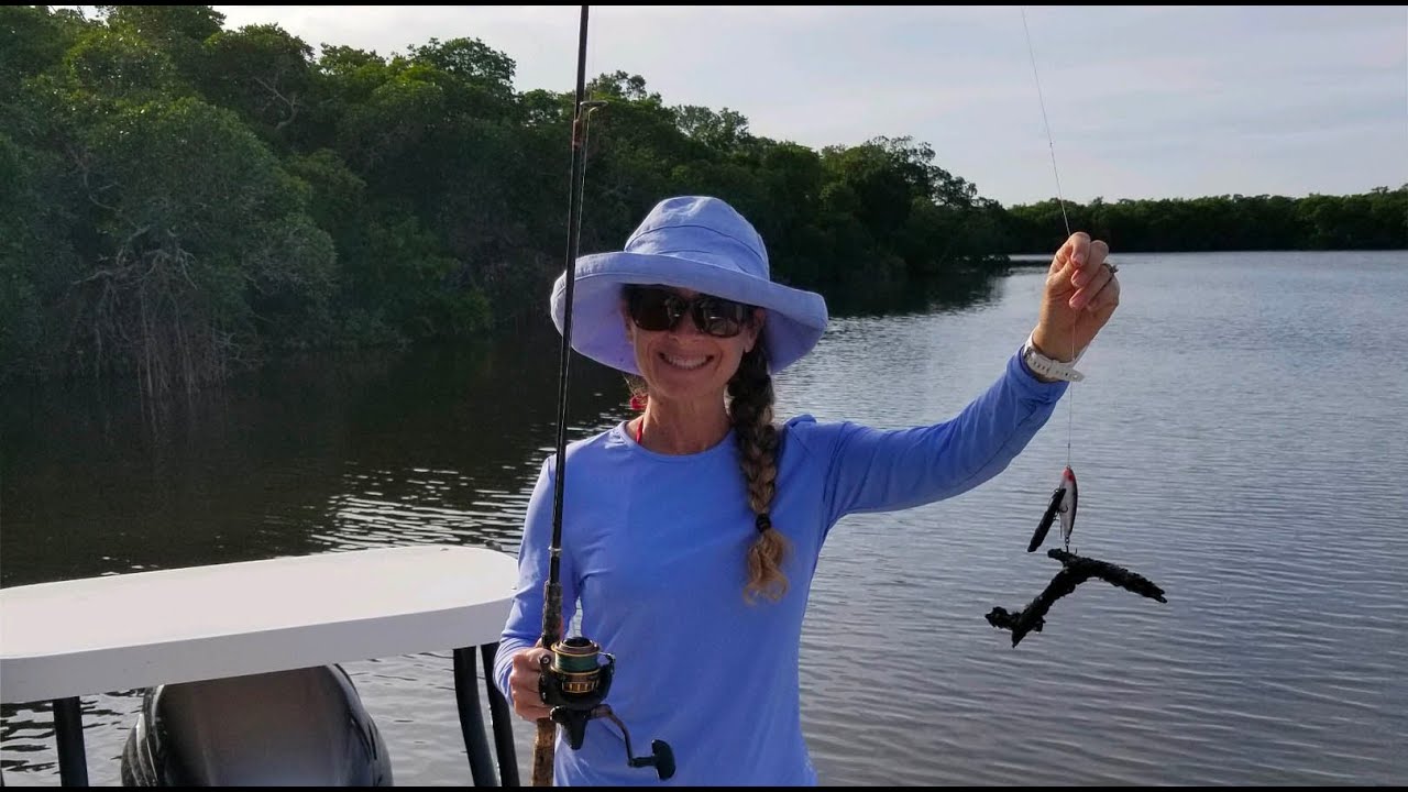 Yummm – stick!!! Fishing in Terra Ceia Bay near Bradenton, FL. Episode 7