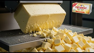 Inside a French Butter Factory | How Authentic Butter Is Made Step by Step