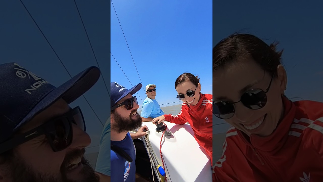 ⁣Memórias dessa velejada na Lagoa dos Patos com o Bravinha ⛵